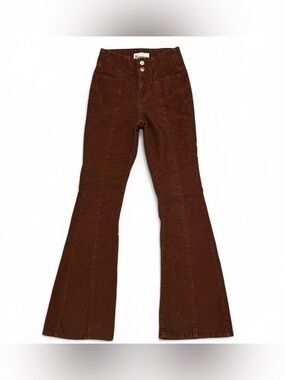 No Boundaries Corduroy High Rise Bell Bottoms